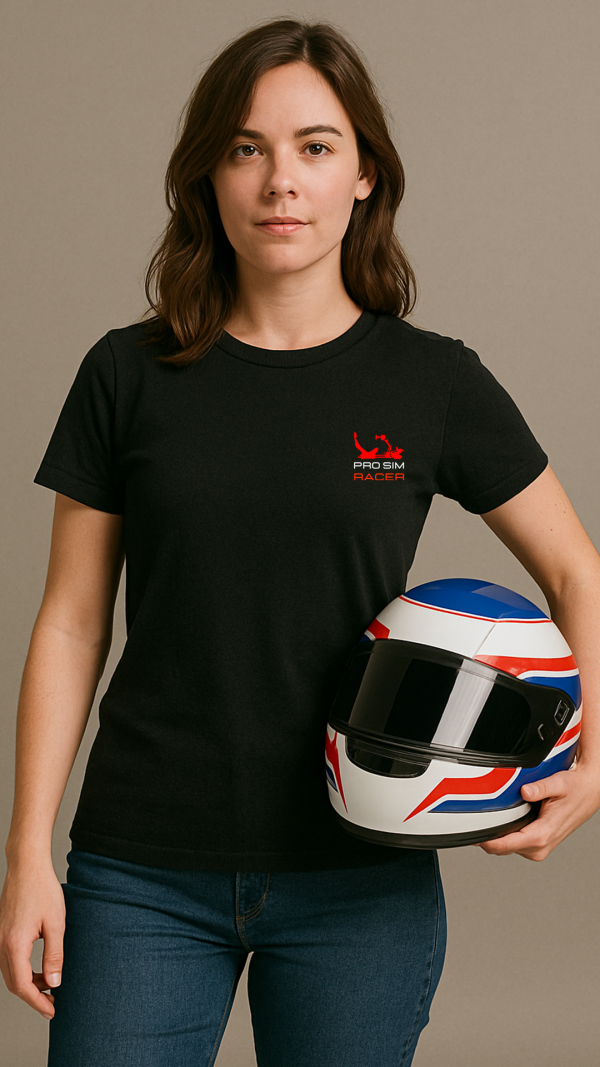 Pro Sim Racer - Black Tee - Image 5