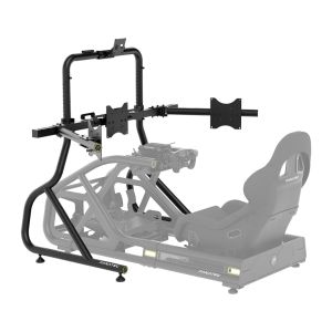 Fanatec ClubSport Cockpit Monitor Stand Triple Monitor Expansion Kit, Black CRD-9060003-WW